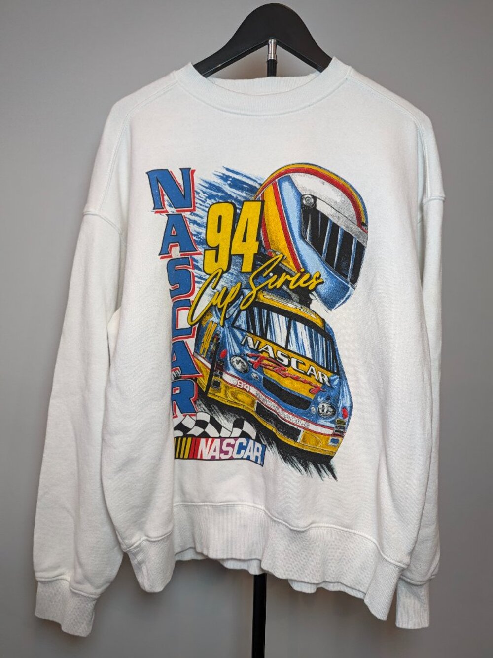Nascar Men's Size M Racing Full Logo Licensed 94 Men's Crewneck Sweatshirt
